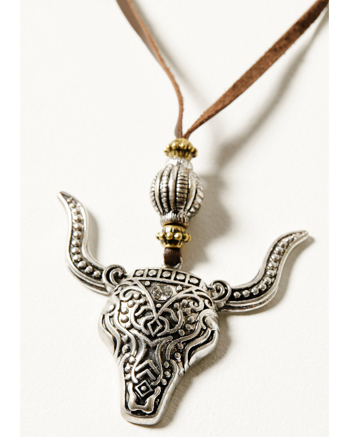 Shyanne Women's Sierra Winter Longhorn Necklace
