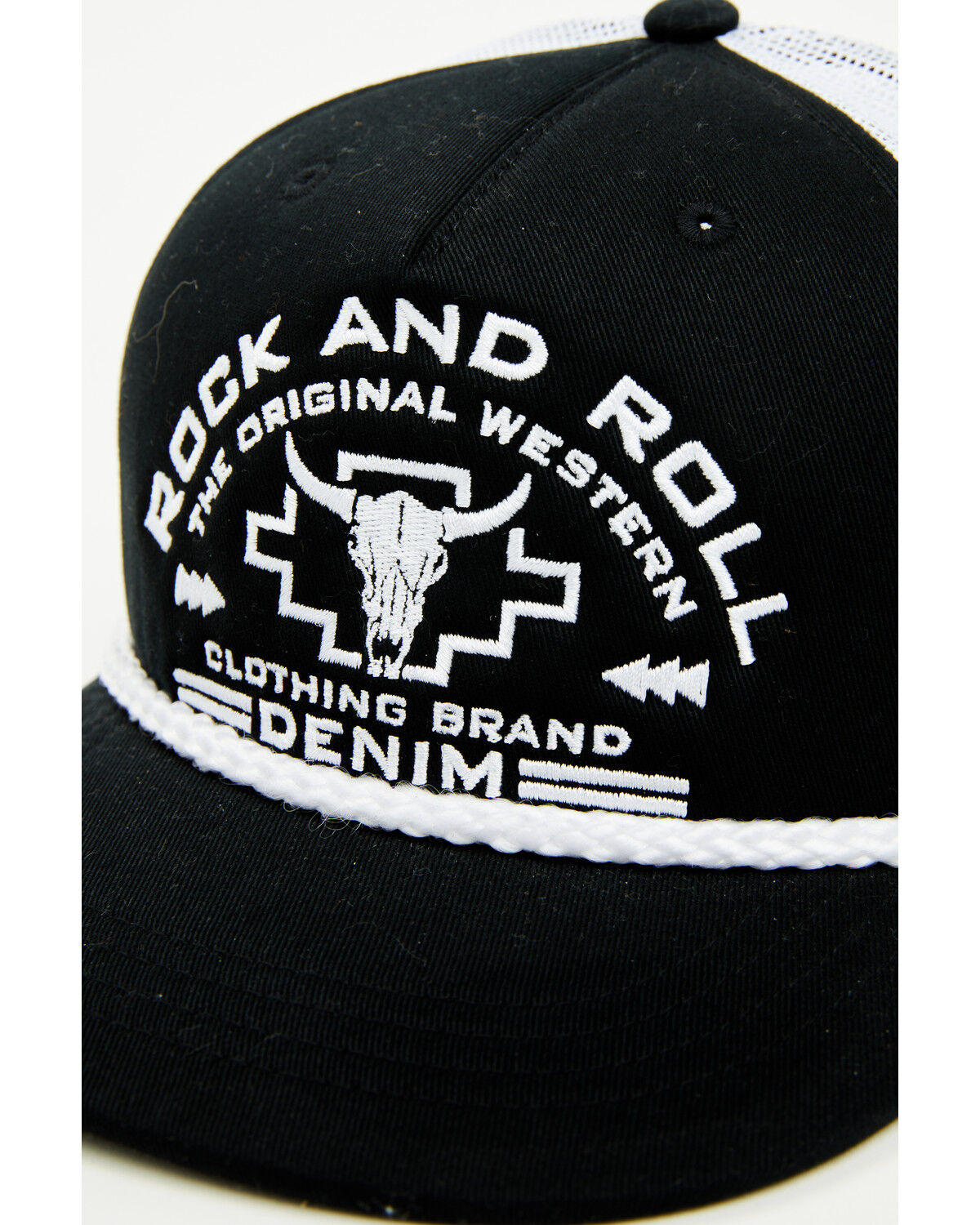 Rock & Roll Denim Men's Logo Ball Cap