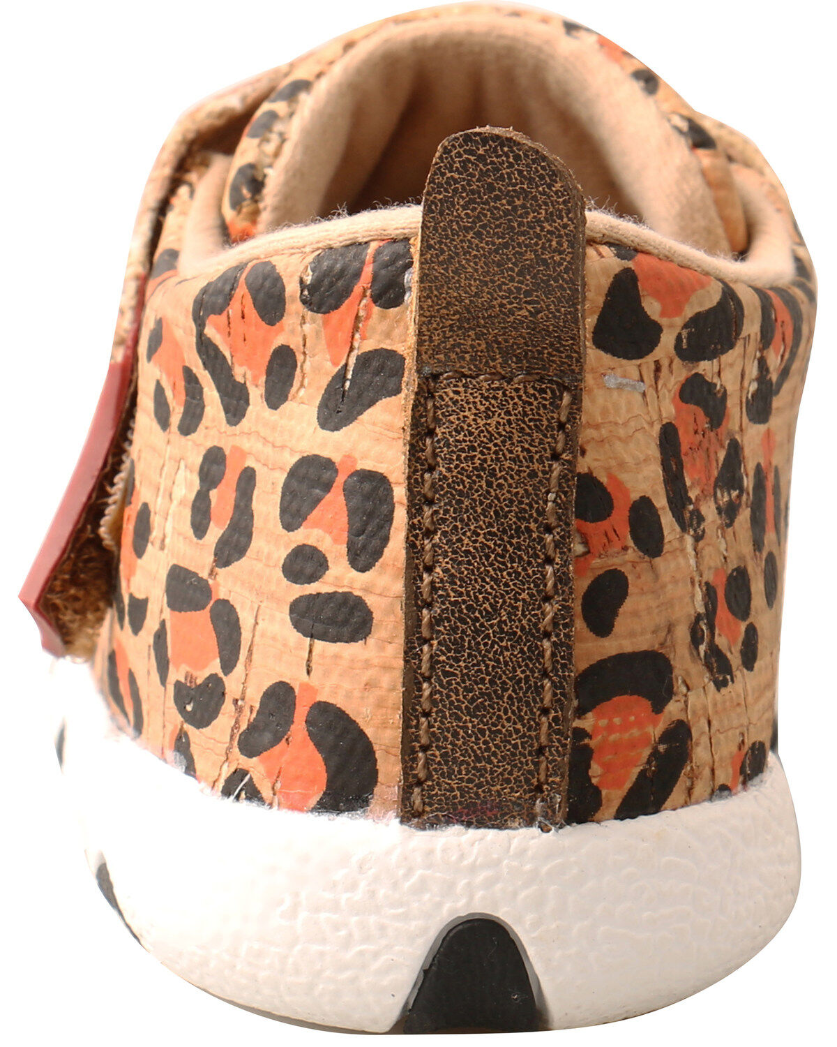 Twisted X Infant Girls' Leopard Print Driving Mocs