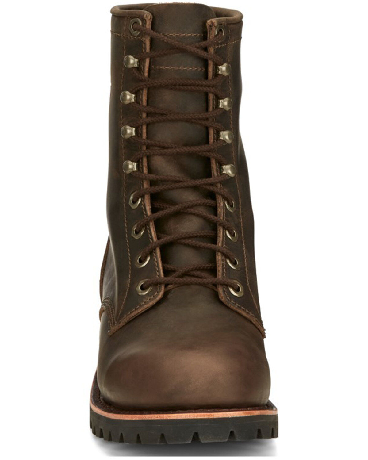 Chippewa Men's Wood Classic 2.0 8" Lace-Up Soft Work Boots - Round Toe