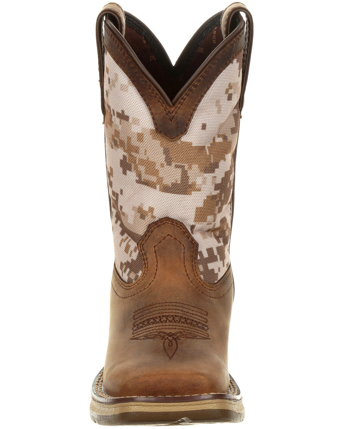 Durango Boys' Lil Rebel Desert Camo Western Boots - Square Toe