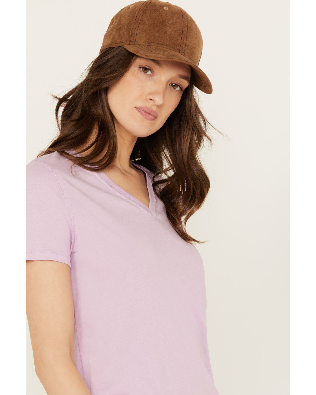 Carhartt Women's Relaxed Fit Lightweight Short Sleeve V Neck T-Shirt