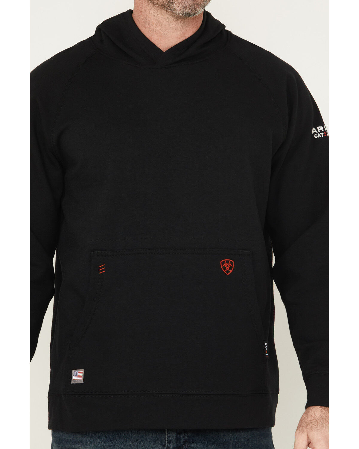 Ariat Men's FR Duster Work Hard Hooded Sweatshirt