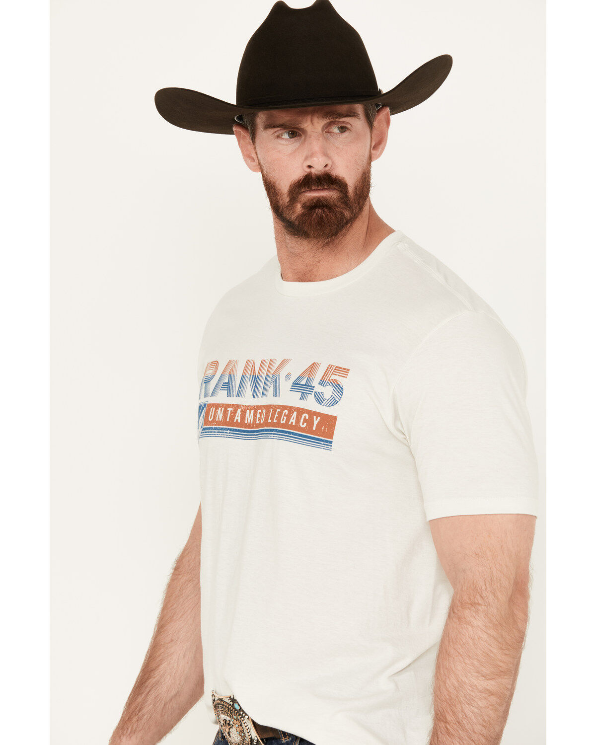 RANK 45® Men's Stria Rank Short Sleeve Graphic T-Shirt