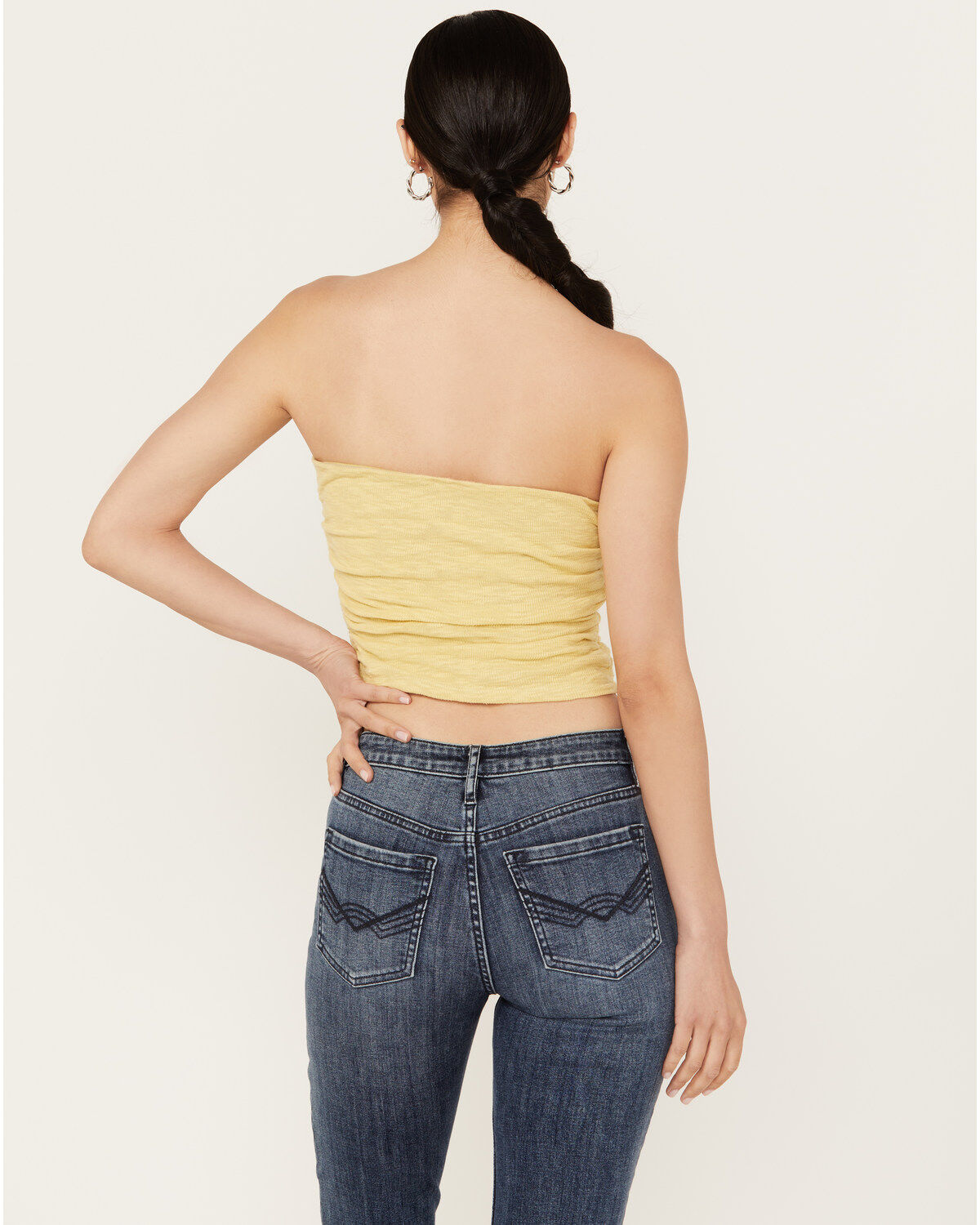 Free People Women's Boulevard Ruched Tube Top