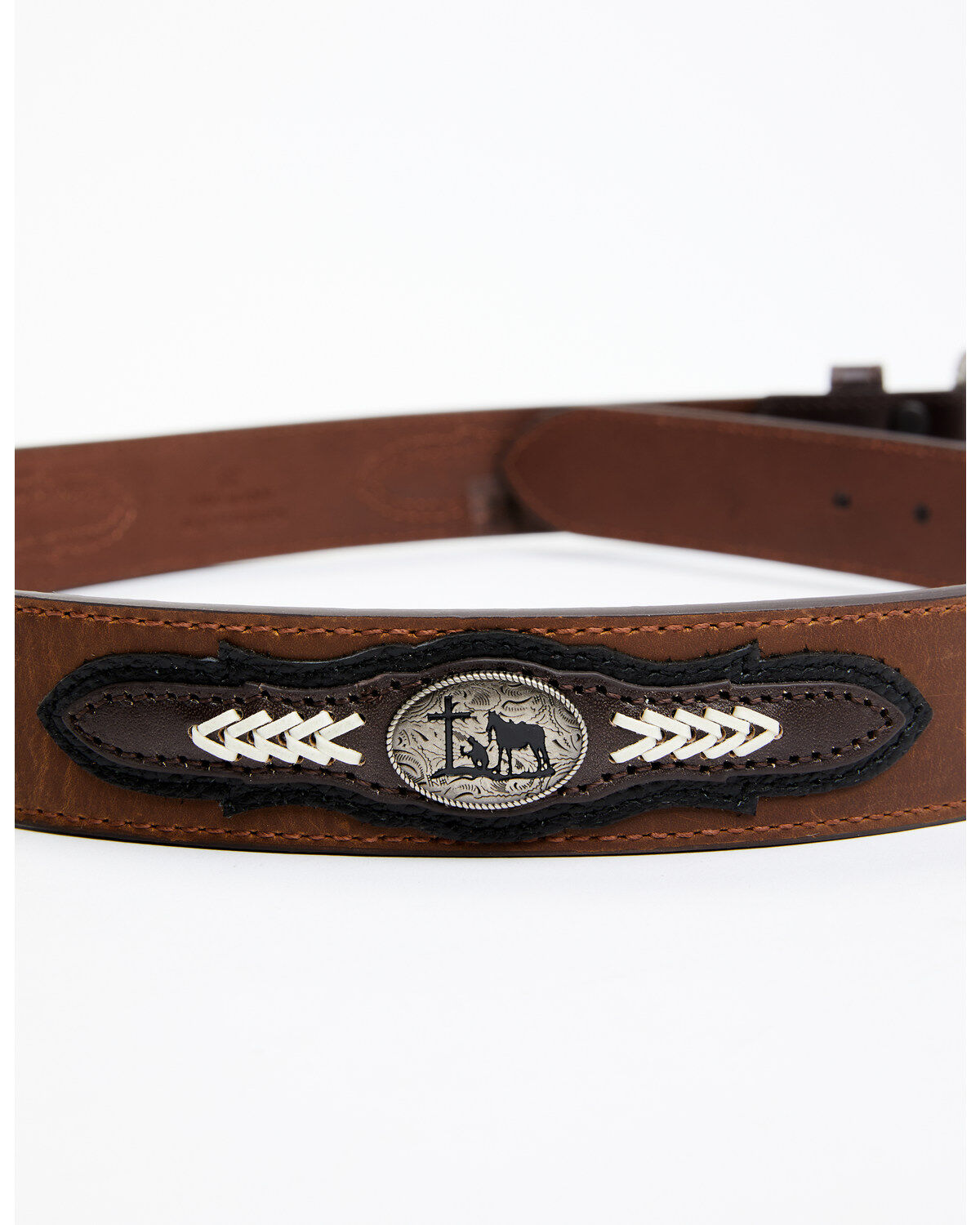 Cody James Men's Praying Cowboy Concho Belt