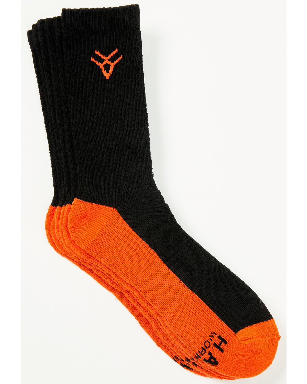 Hawx Men's Steel Toe Crew Socks - 3 Pack