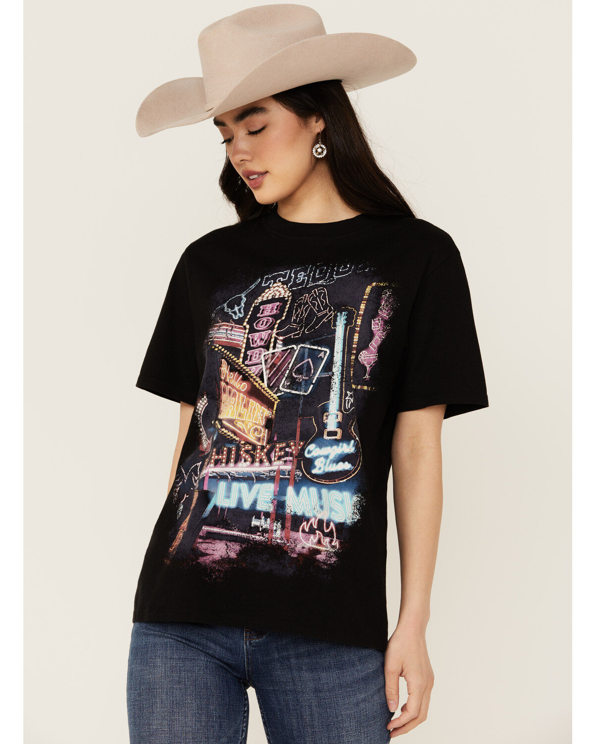 Idyllwind Women's Howdy Darlin Short Sleeve Boyfriend Graphic Tee