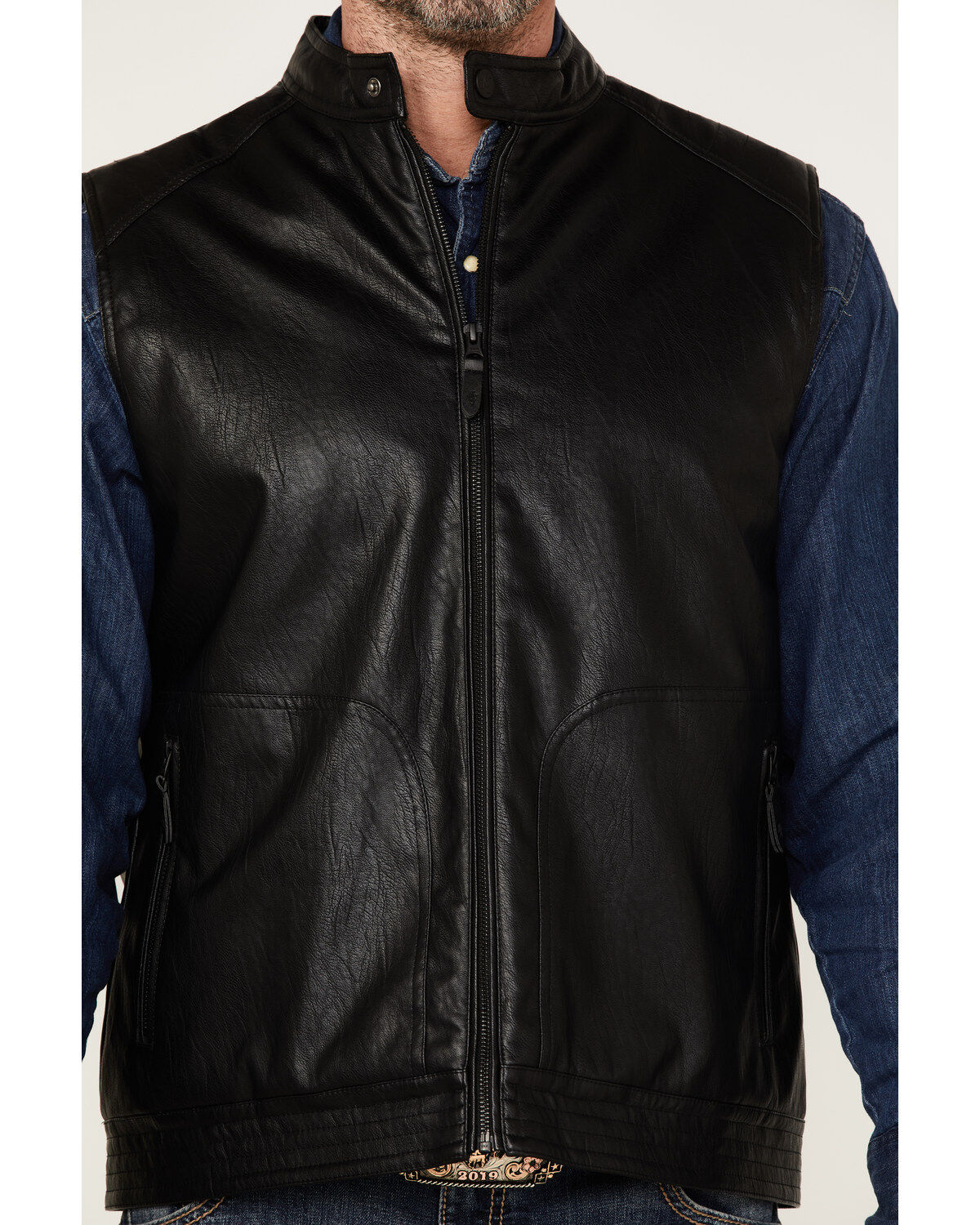 Moonshine Spirit Men's Slaton Biker Vest