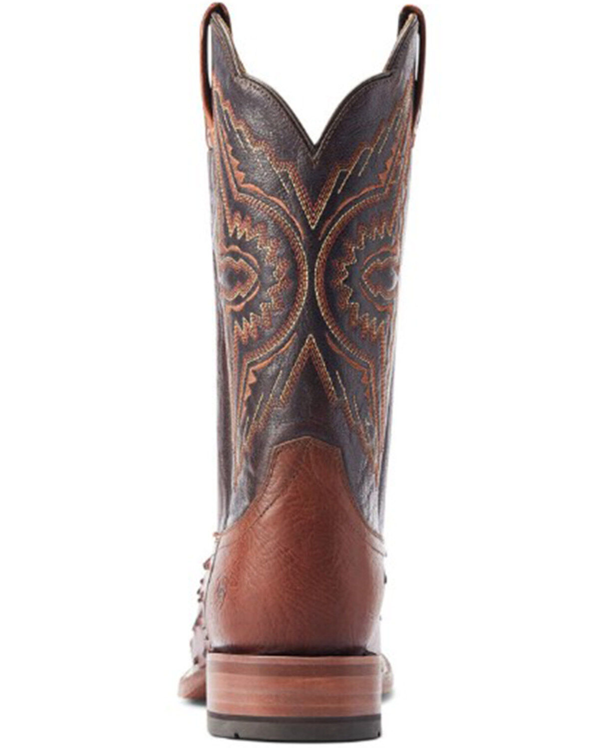 Ariat Men's Broncy Exotic Full Quill Ostrich Western Boots - Broad Square Toe