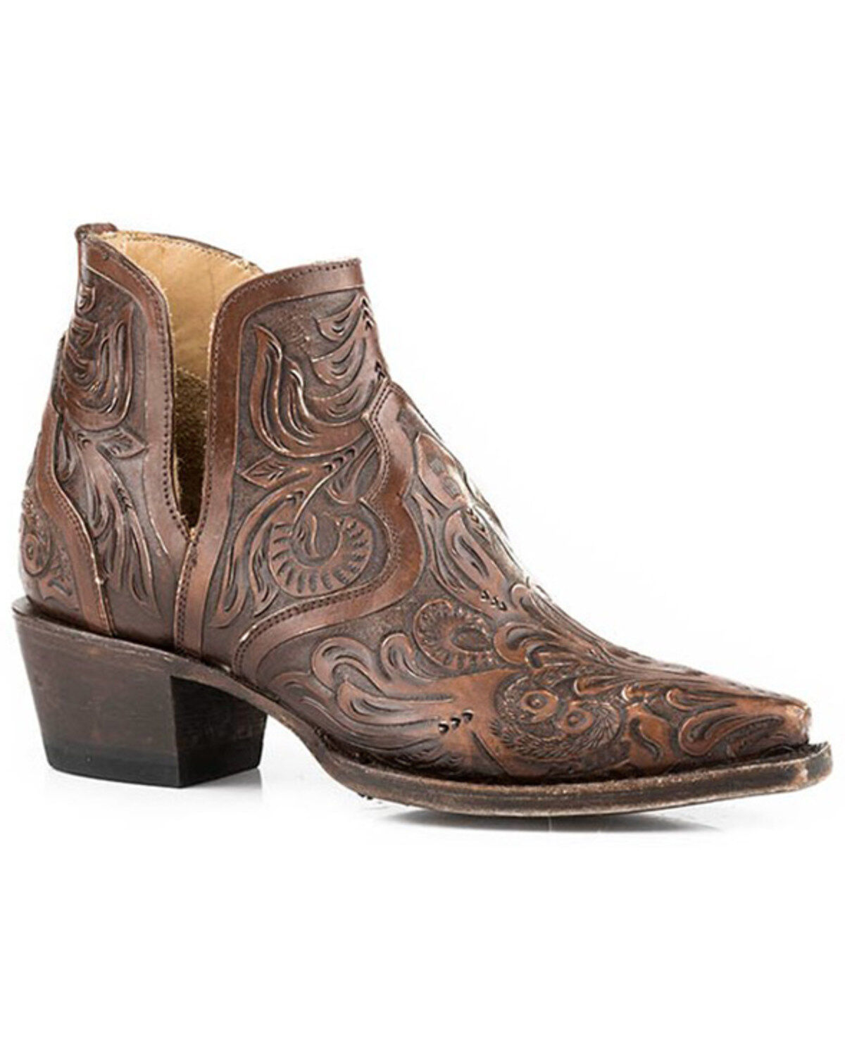 Stetson Women's Aviana Western Booties - Snip Toe