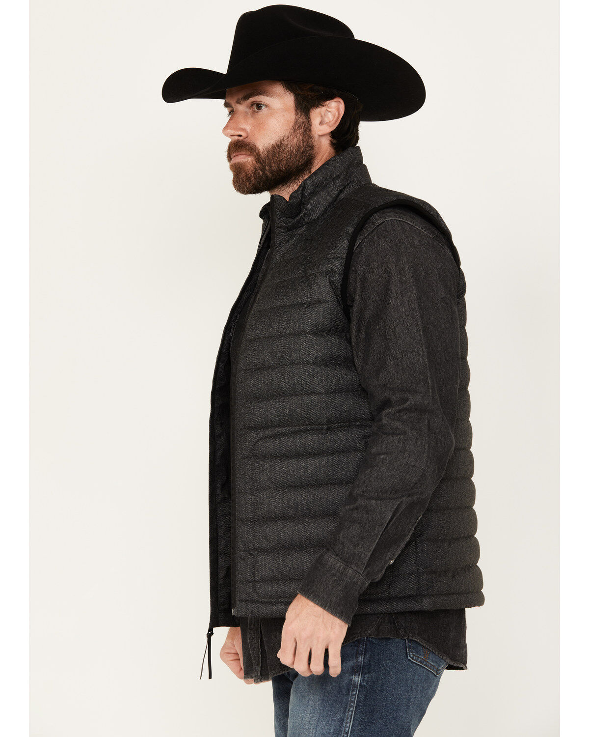 Moonshine Spirit Men's Puffer Zip Vest