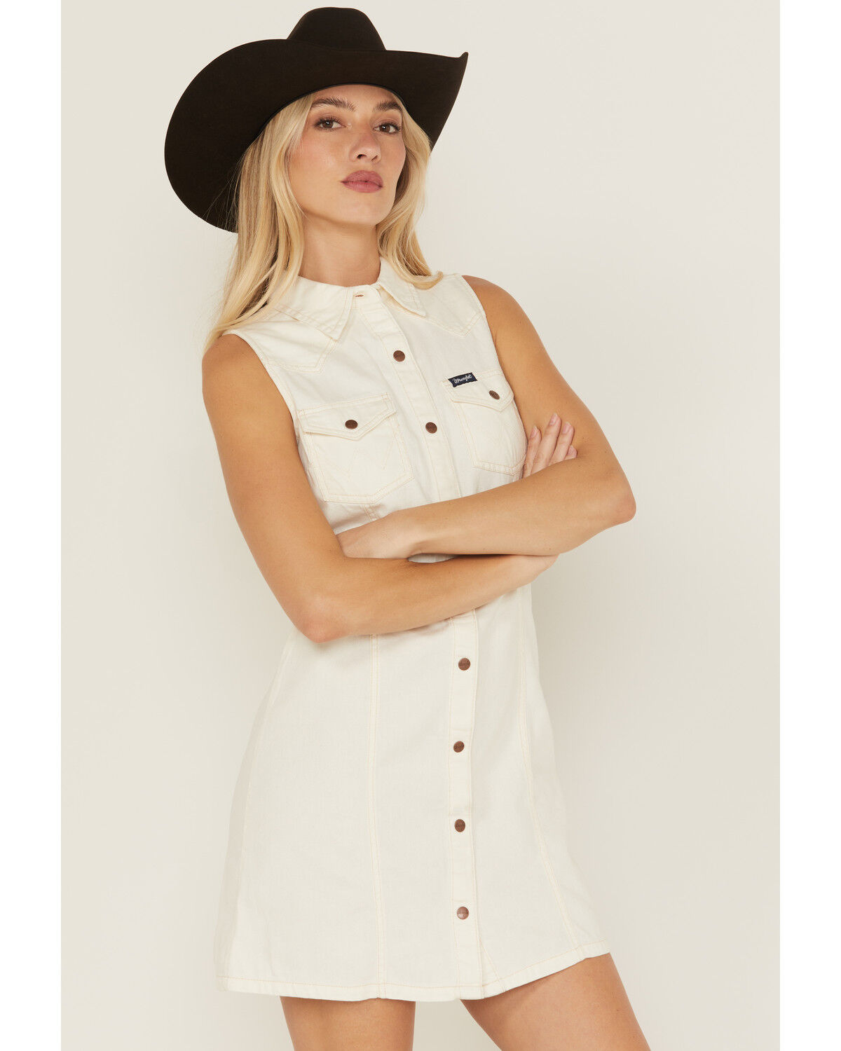Wrangler Retro Women's Sleeveless Denim Dress