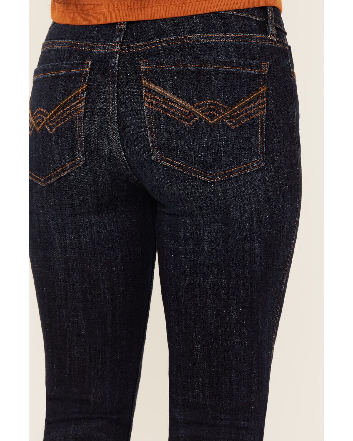 Idyllwind Women's Caldwell Dark Wash Mid Rise Bootcut Stretch Denim Jeans