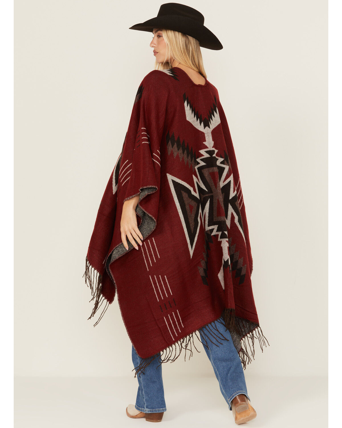 Idyllwind Women's McDowell Southwestern Print Fringe Shawl