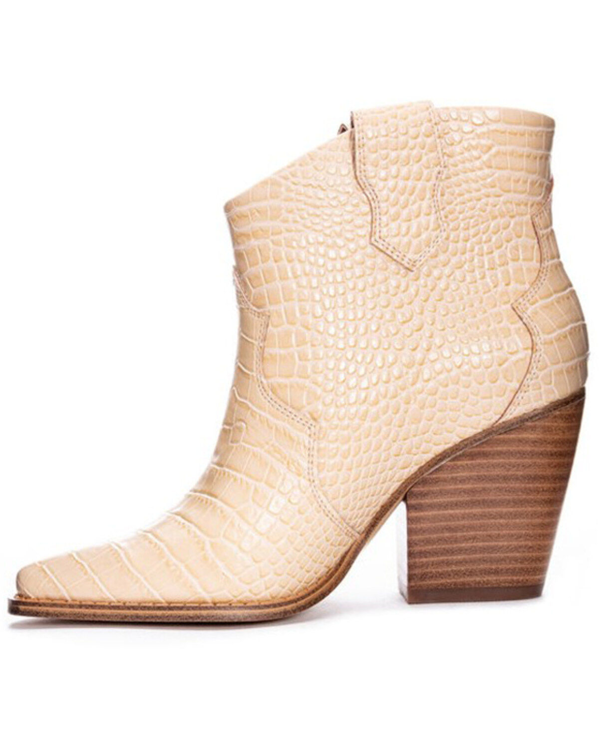 Chinese Laundry Women's Bonnie Croc Print Fashion Booties - Snip Toe