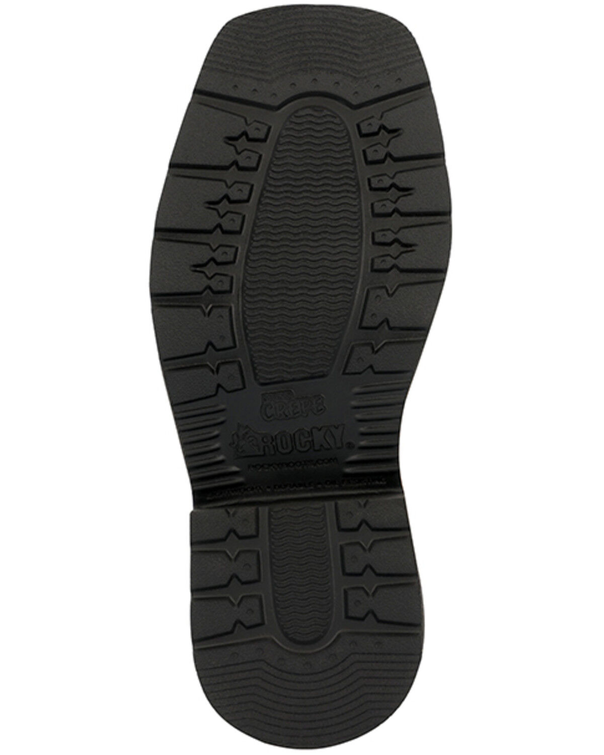 Rocky Boys' Monocrepe Western Boots - Broad Square Toe