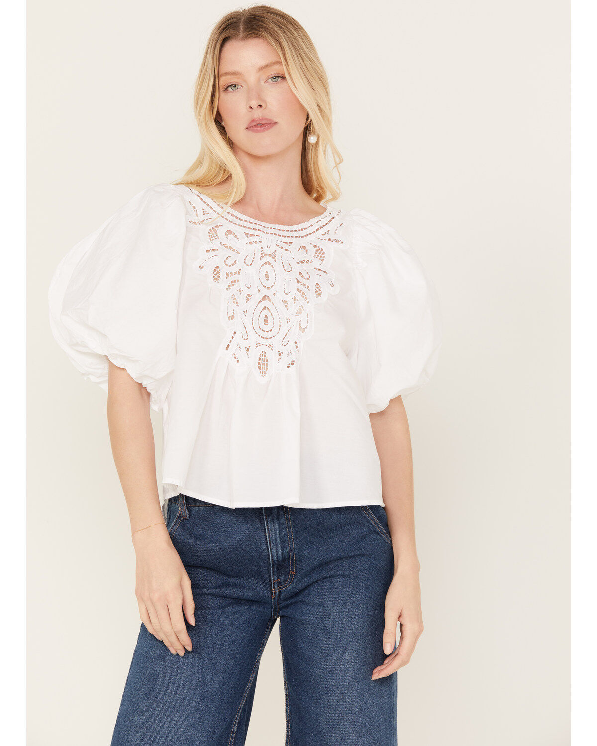 Free People Women's Bardot Western Shirt