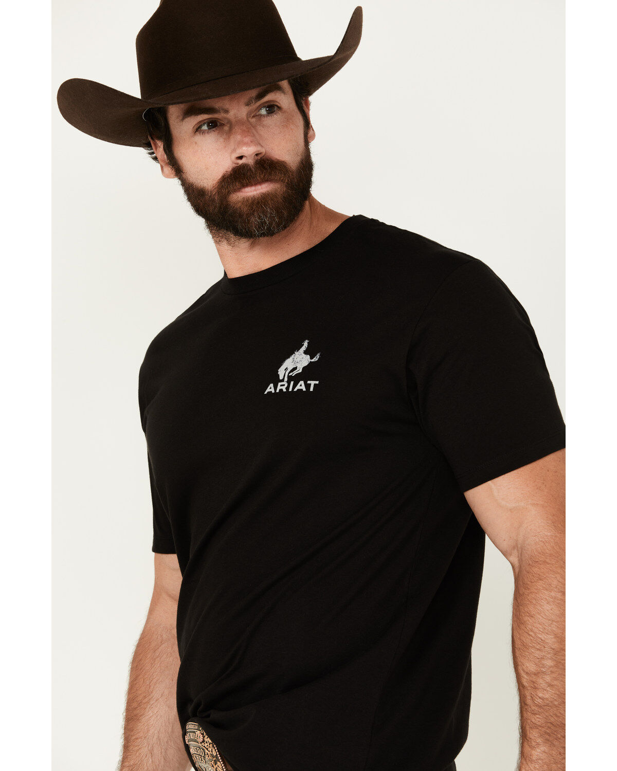 Ariat Men's Boot Barn Exclusive Bronco Flag Short Sleeve Graphic T-Shirt