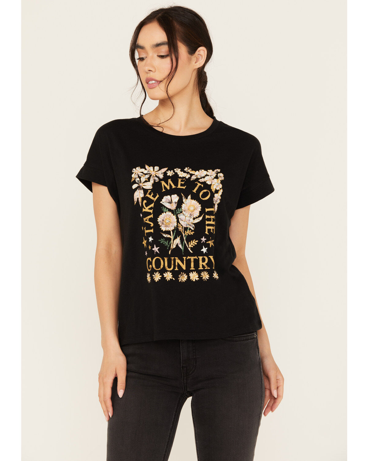 White Crow Women's Take Me To The Country Short Sleeve Graphic
