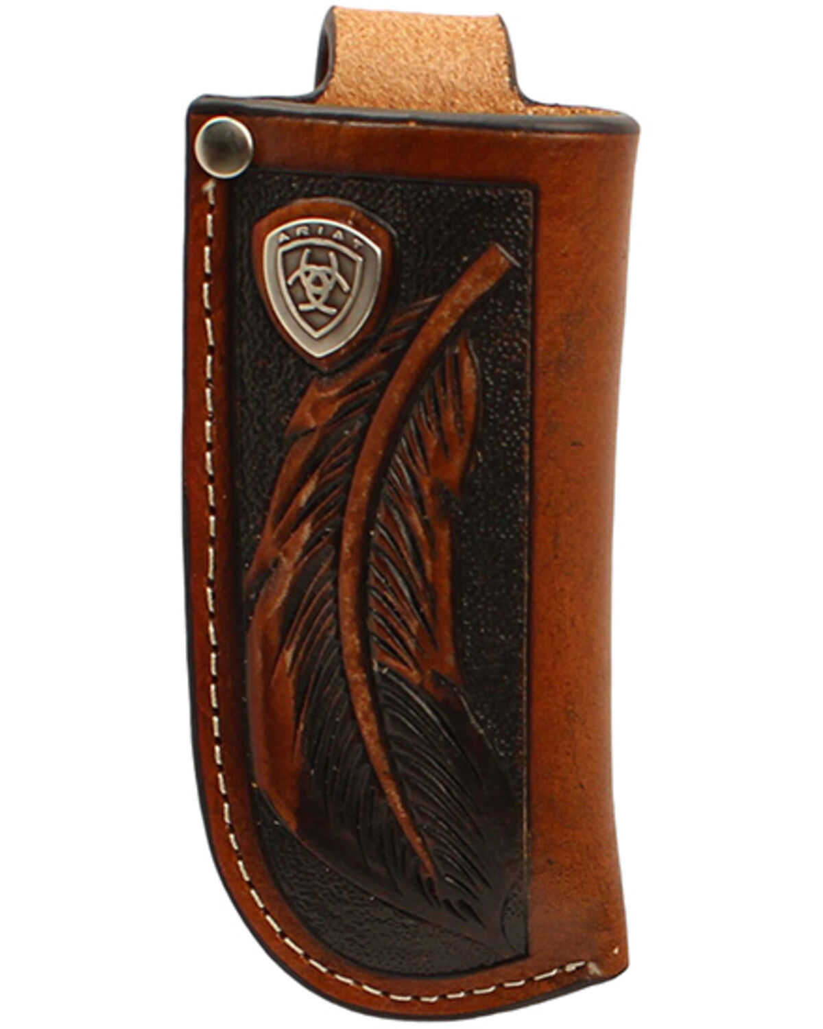 Ariat Men's Feather Embossed Knife Sheath
