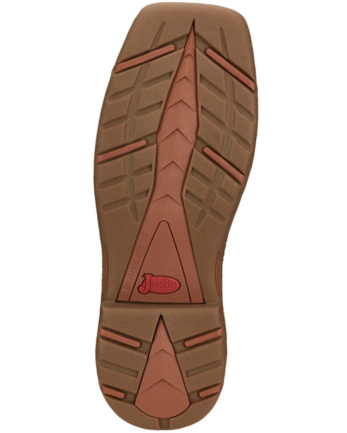 Justin Men's Rush Western Boots - Broad Square Toe