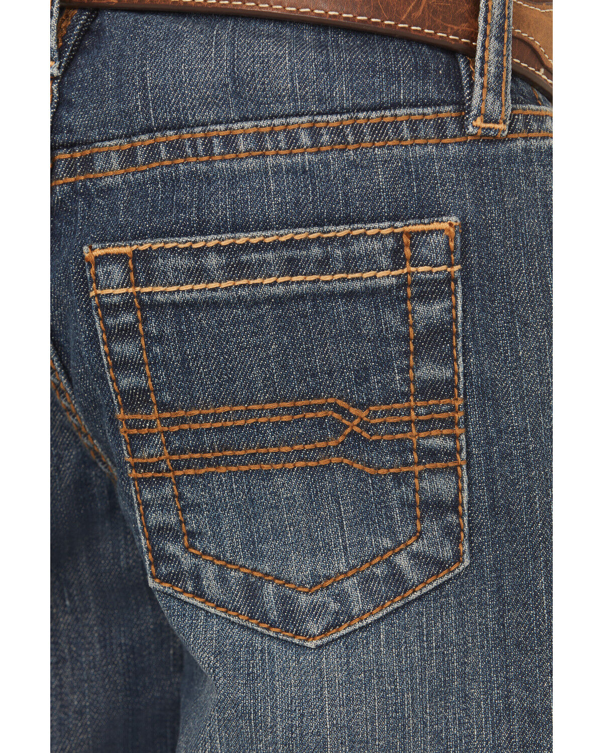 Cody James Little Boys' Wolfstooth Relaxed Bootcut Stretch Denim Jeans