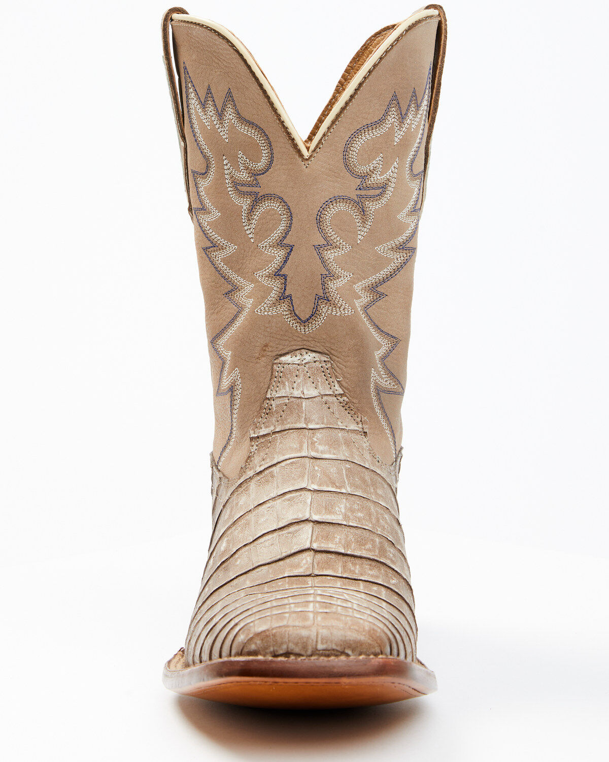 Cody James Men's Exotic Caiman Belly Western Boots - Broad Square Toe