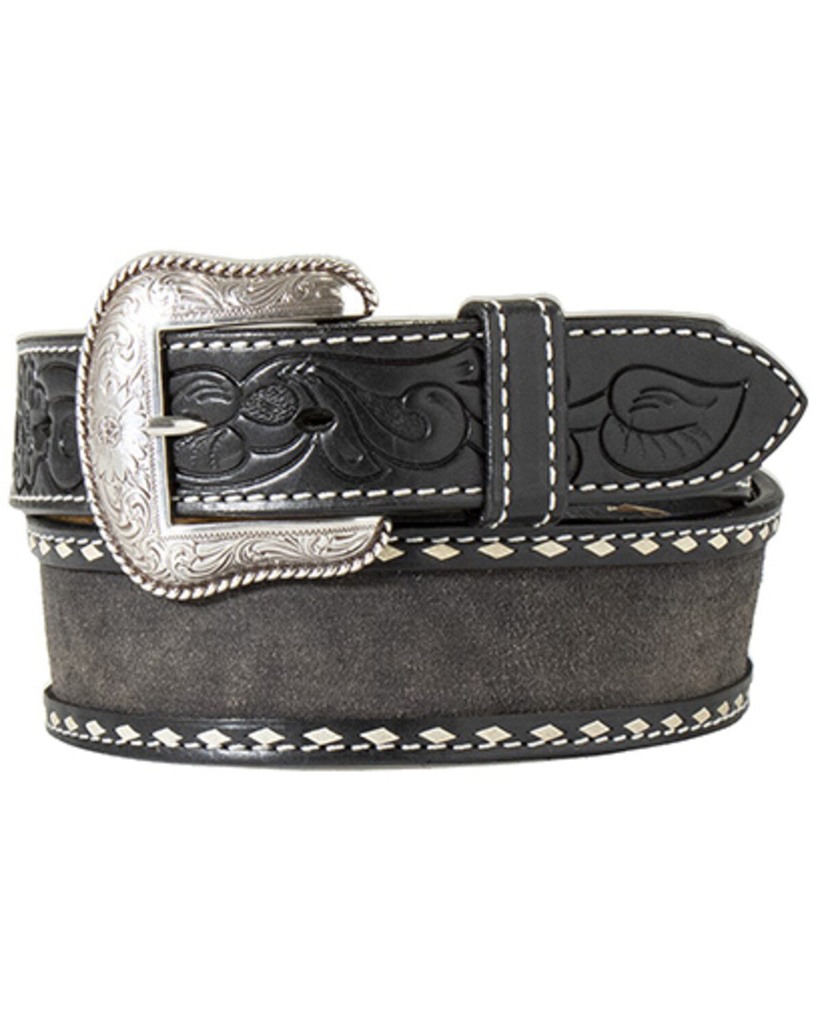 M & F Western Men's Roughout Belt