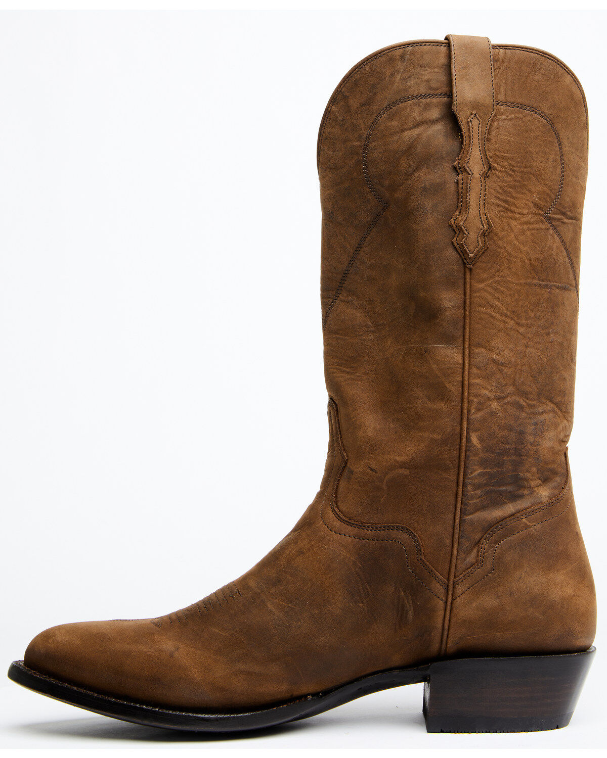 El Dorado Men's Brown Western Boots - Round Toe