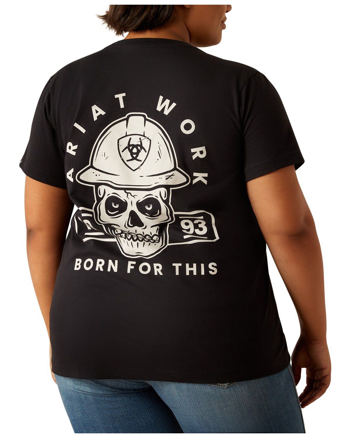 Ariat Women's Rebar Born For This Short Sleeve Graphic Work Tee - Plus