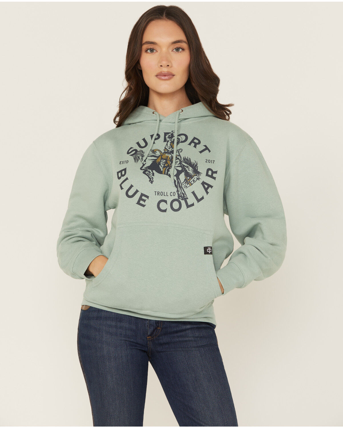 Troll Co Women's Rodeo Graphic Hoodie