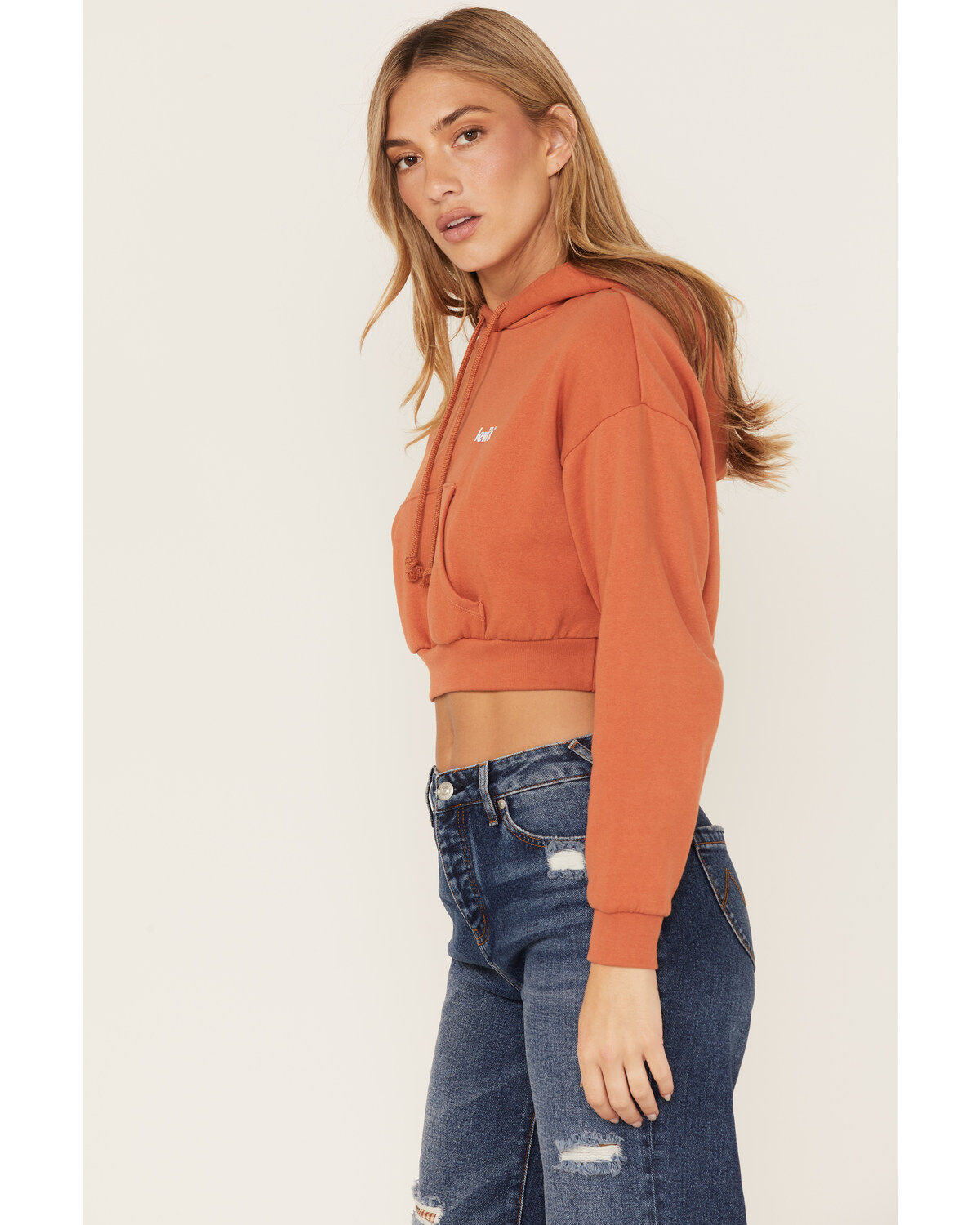 Levi's Women's Laundry Day Cropped Hoodie