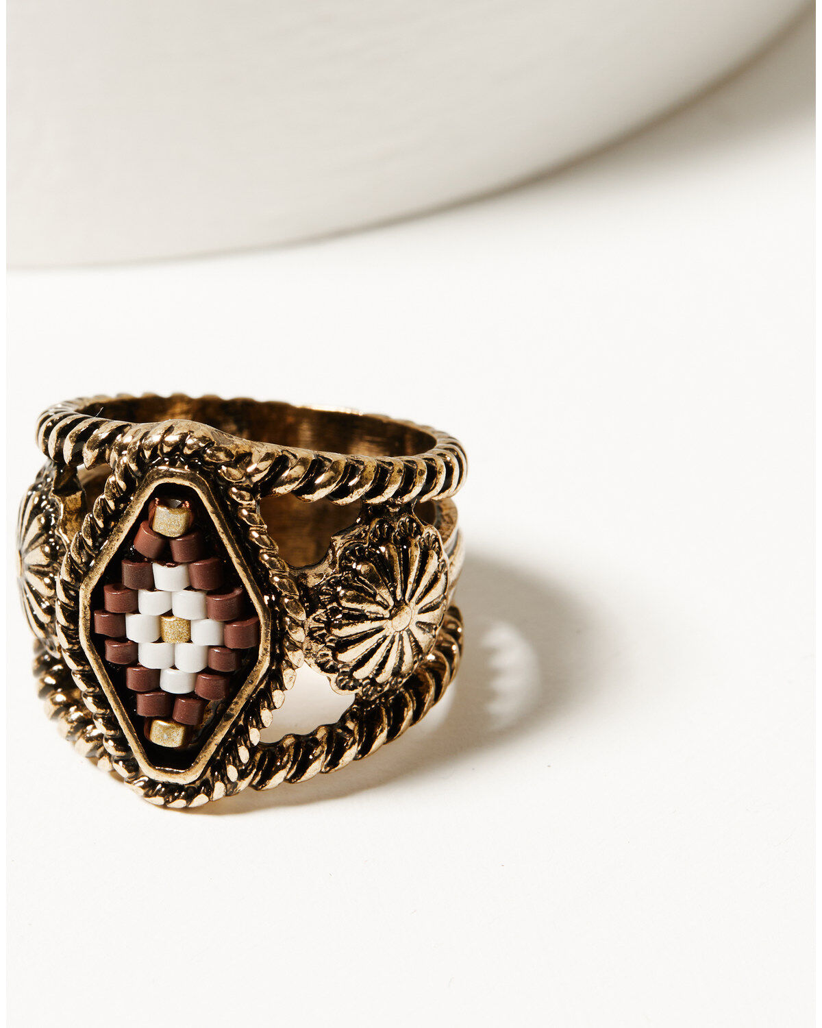 Shyanne Women's Summer Moon Antique Gemstone Ring Set