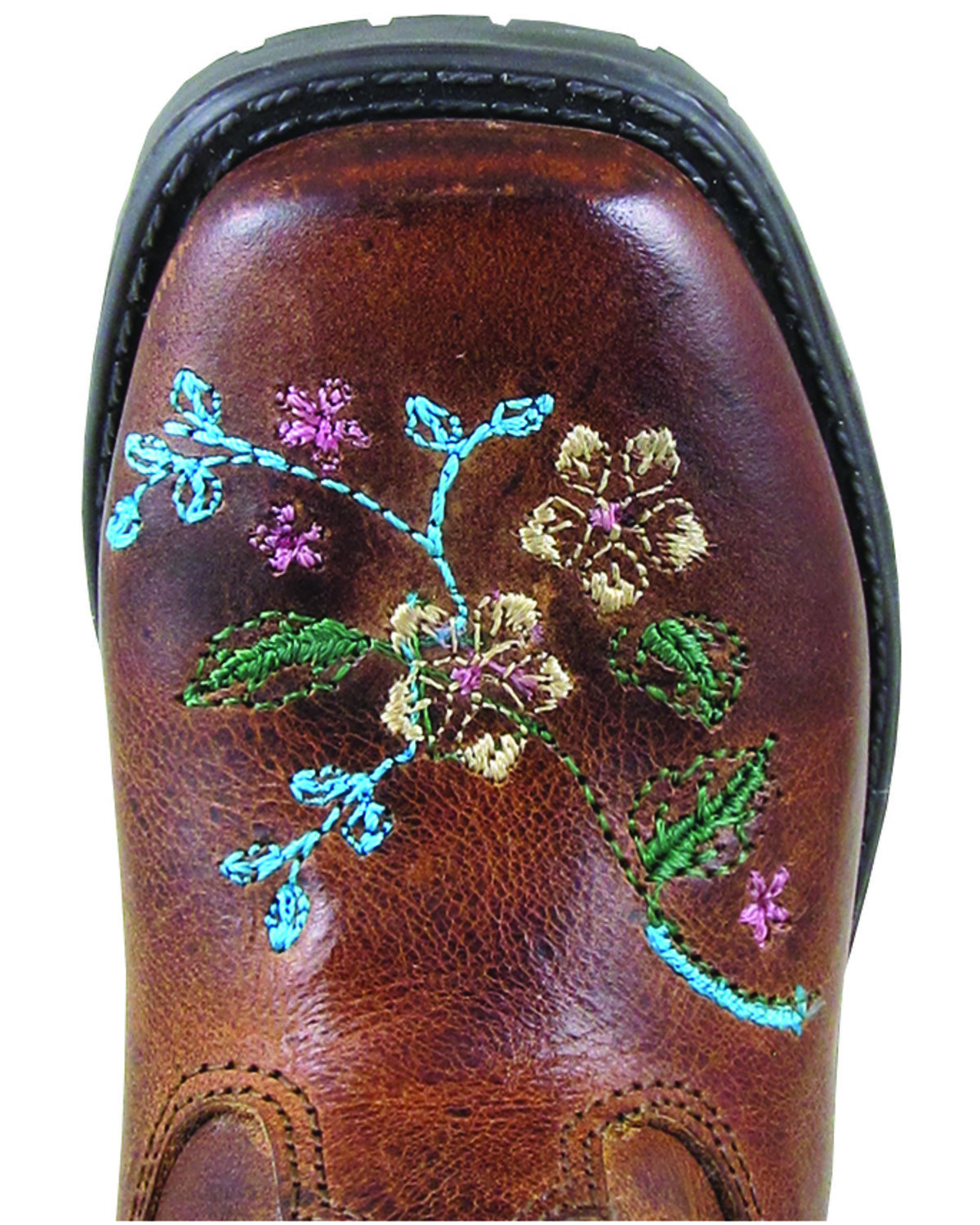 Smoky Mountain Toddler Girls' Floralie Western Boots - Broad Square Toe