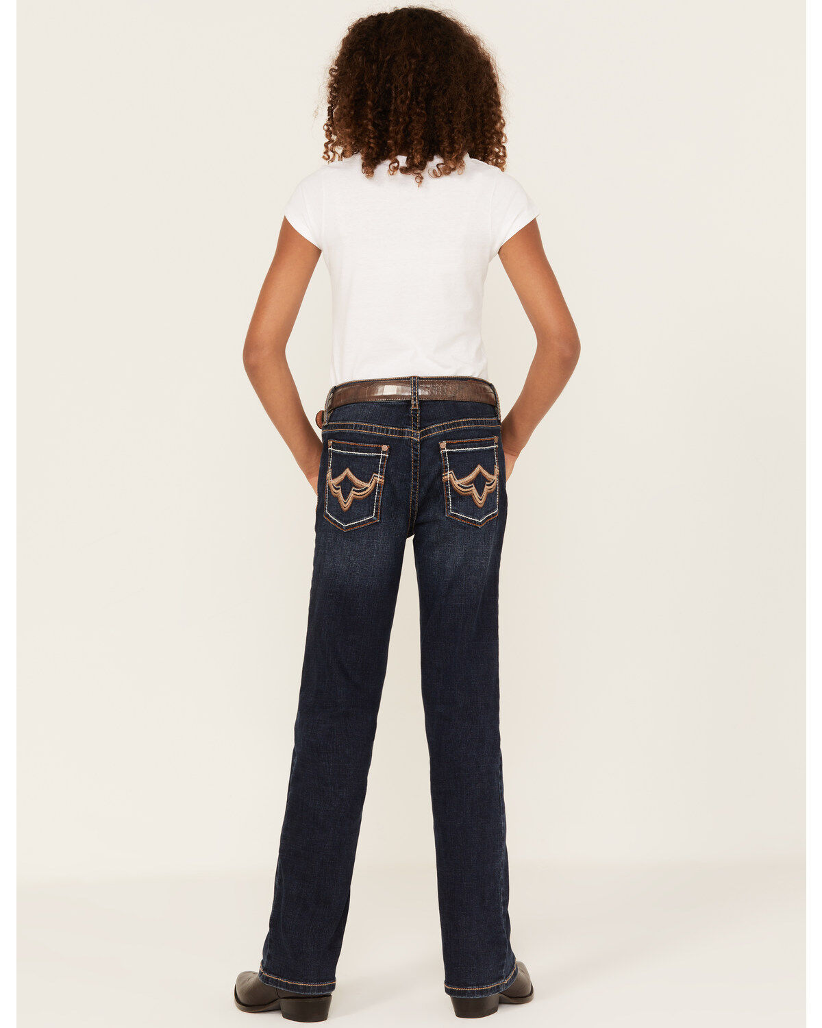 Shyanne Girls' Medium Wash Bootcut Riding Jeans
