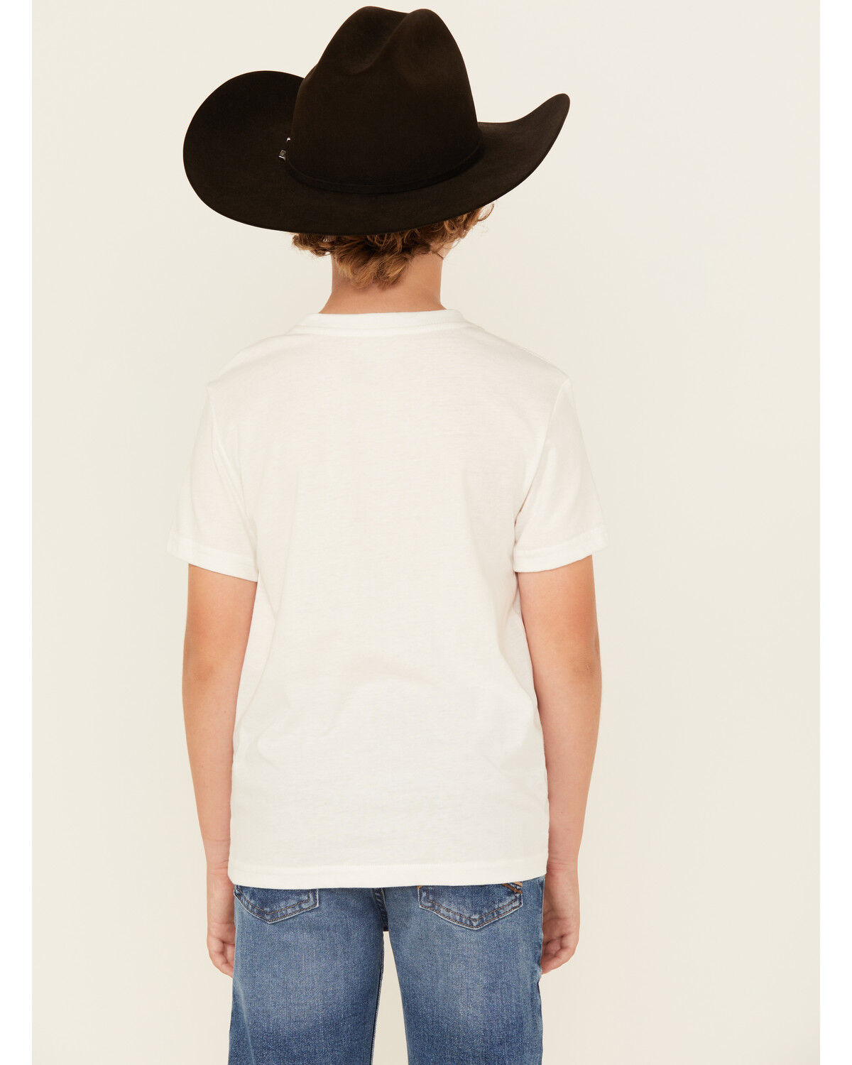 Rock & Roll Denim Boys' Lightning Bolt Short Sleeve Graphic T-Shirt