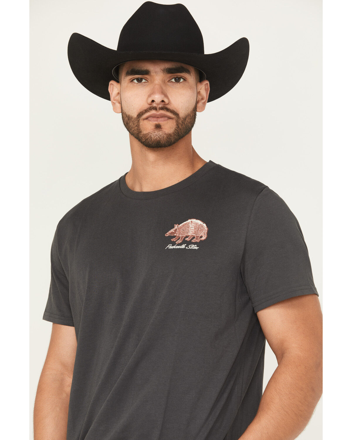 Panhandle Slim Men's Armadillo Short Sleeve Graphic T-Shirt