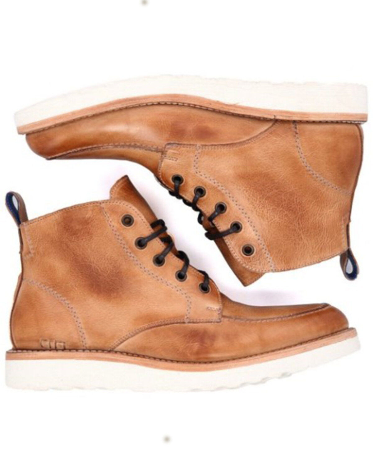 Bed Stu Men's Lincoln Western Casual Boots - Round Toe