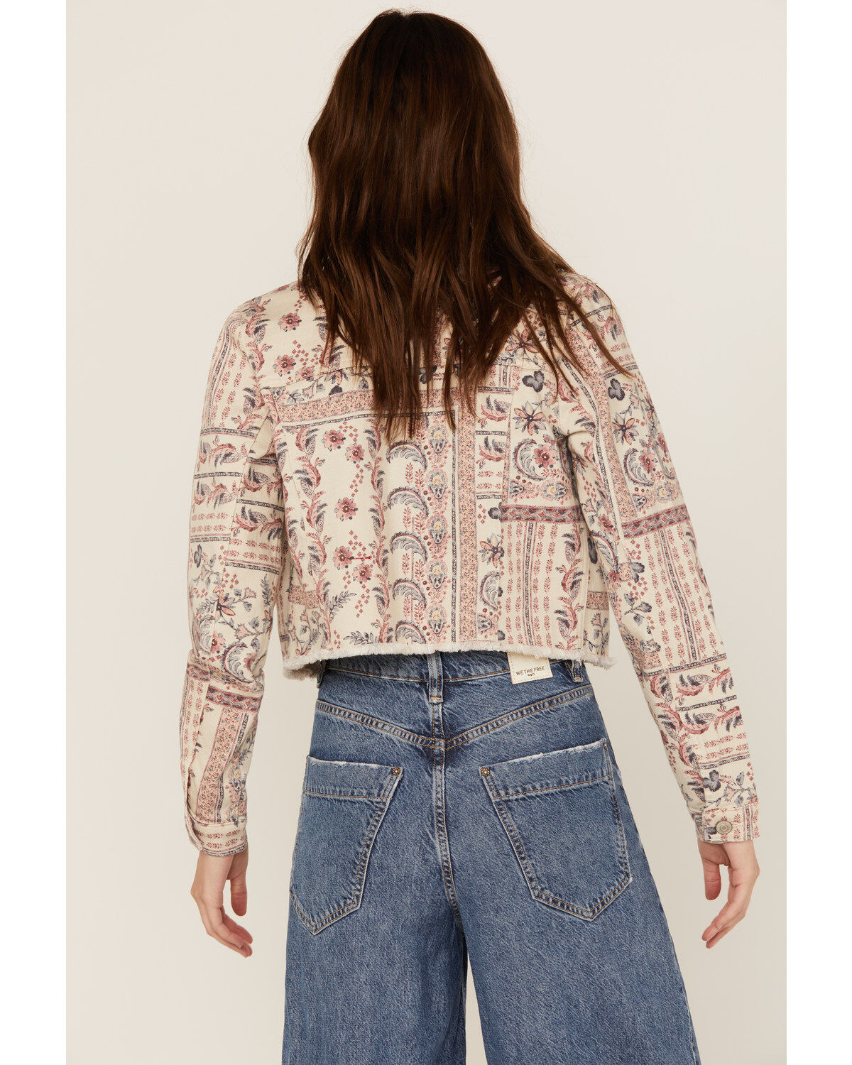 Shyanne Women's Americana Print Denim Jacket