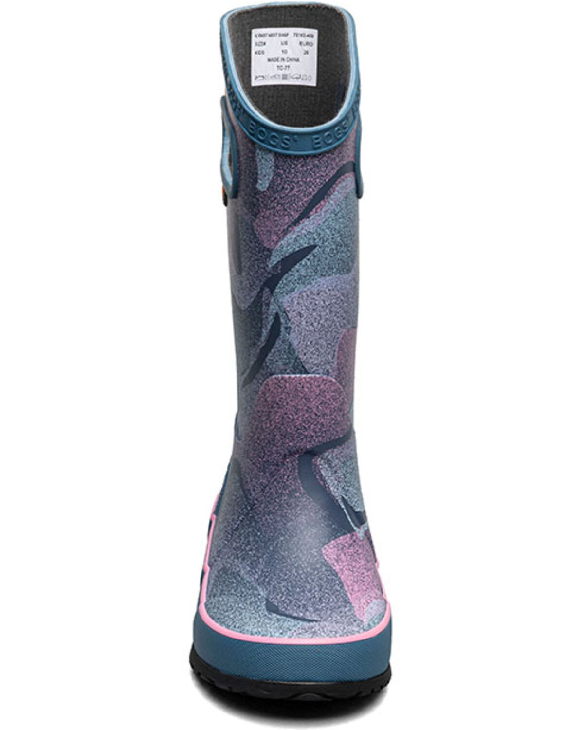 Bogs Girls' Abstract Shapes Rain Boots - Round Toe