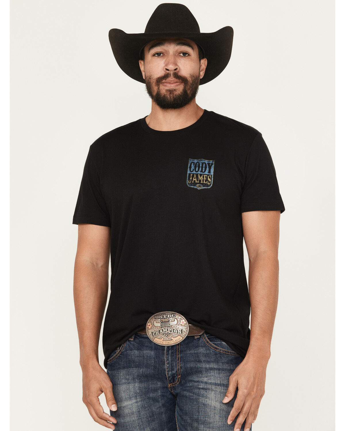 Cody James Men's Vintage Shield Short Sleeve Graphic T-Shirt