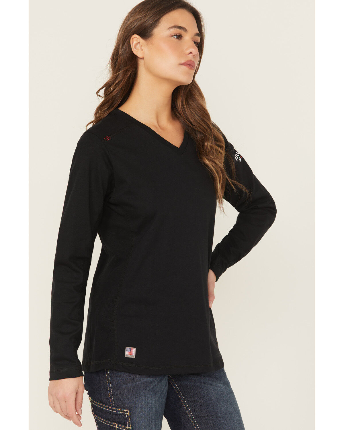 Ariat Women's FR AC Long Sleeve Work Top