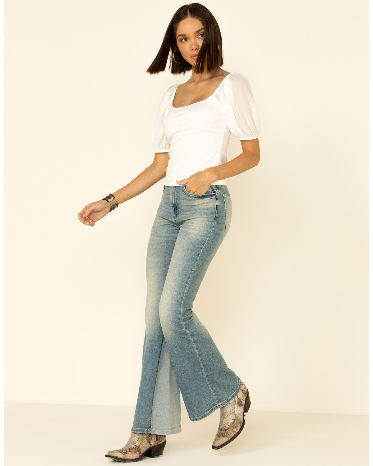 Lee Women's Betty Lee Panel Flare Jeans