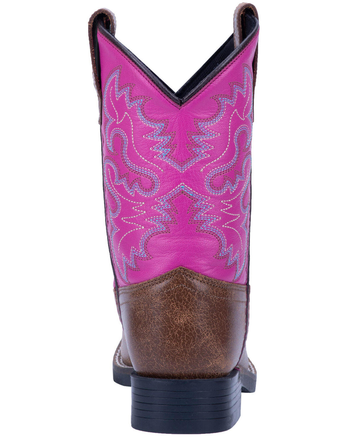 Dan Post Girls' 9" Punky Western Boots - Broad Square Toe