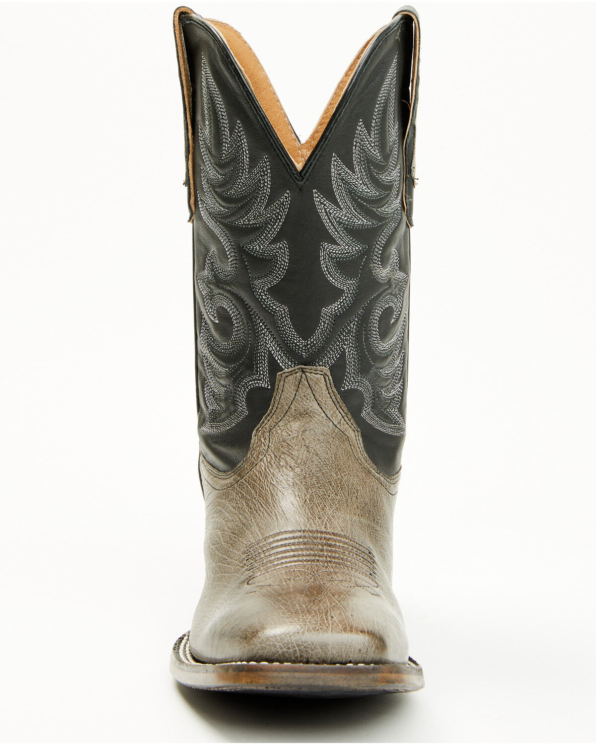 Cody James Men's Exotic Ostrich Belly Western Boots - Broad Square Toe
