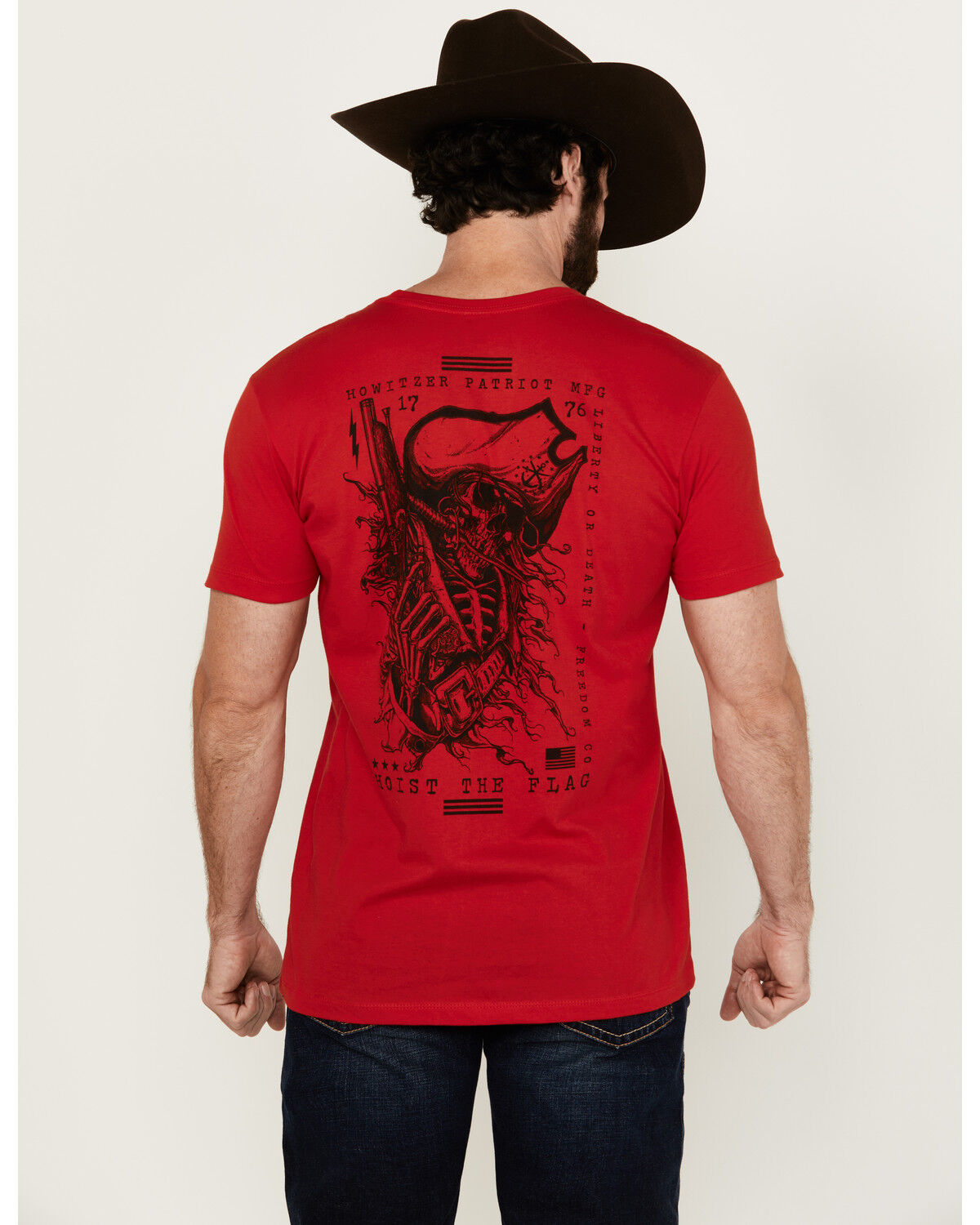 Howizter Men's Hoist The Flag Short Sleeve Graphic T-Shirt