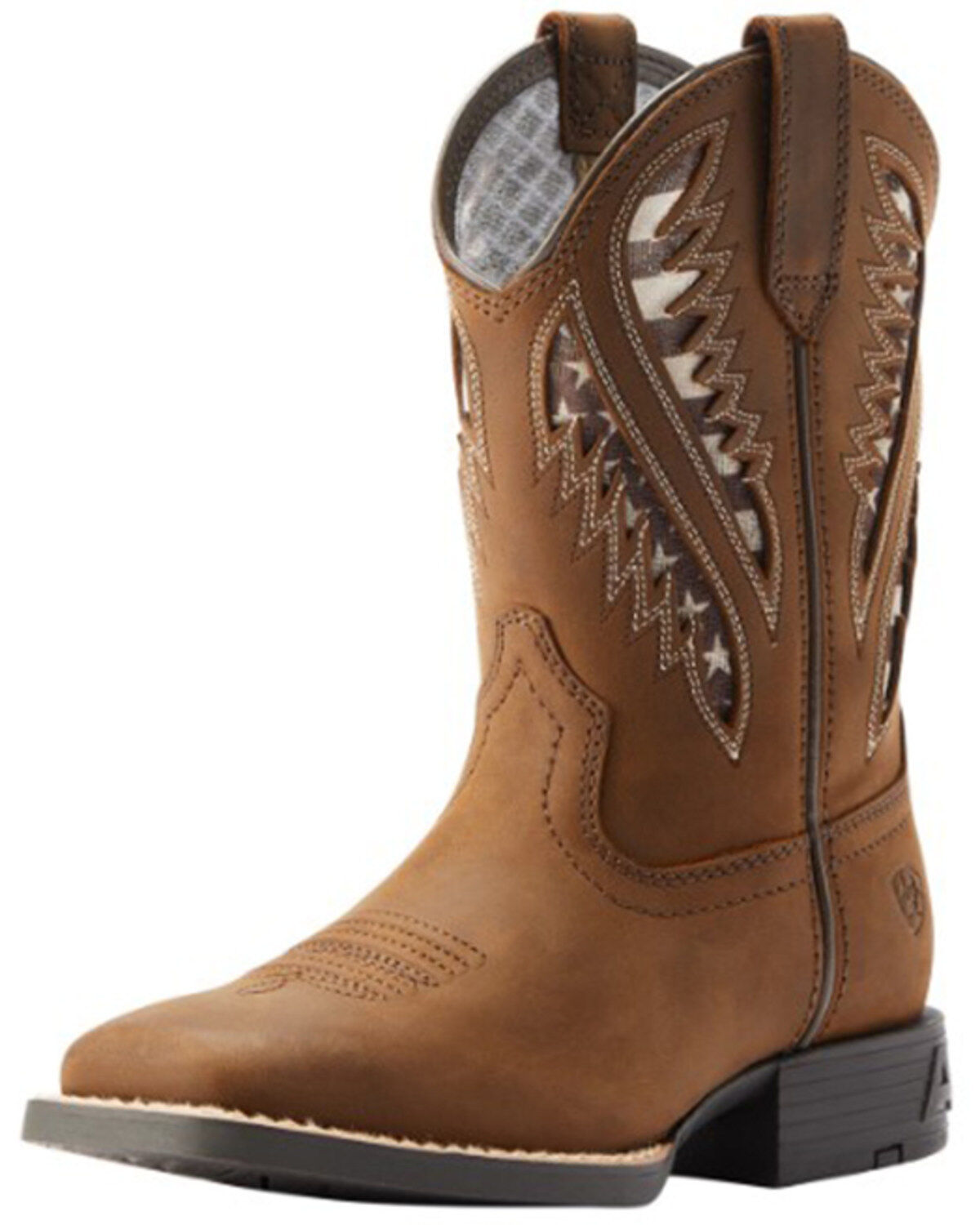 Ariat Girls' VentTEK Western Boots - Broad Square Toe