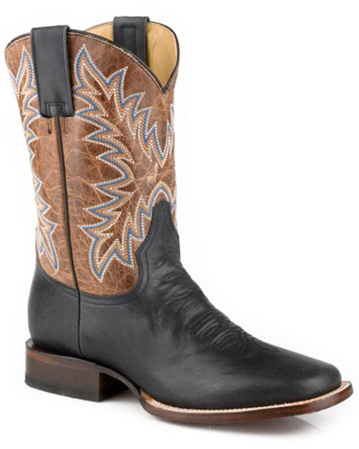 Stetson Men's Cole Western Boots - Broad Square Toe