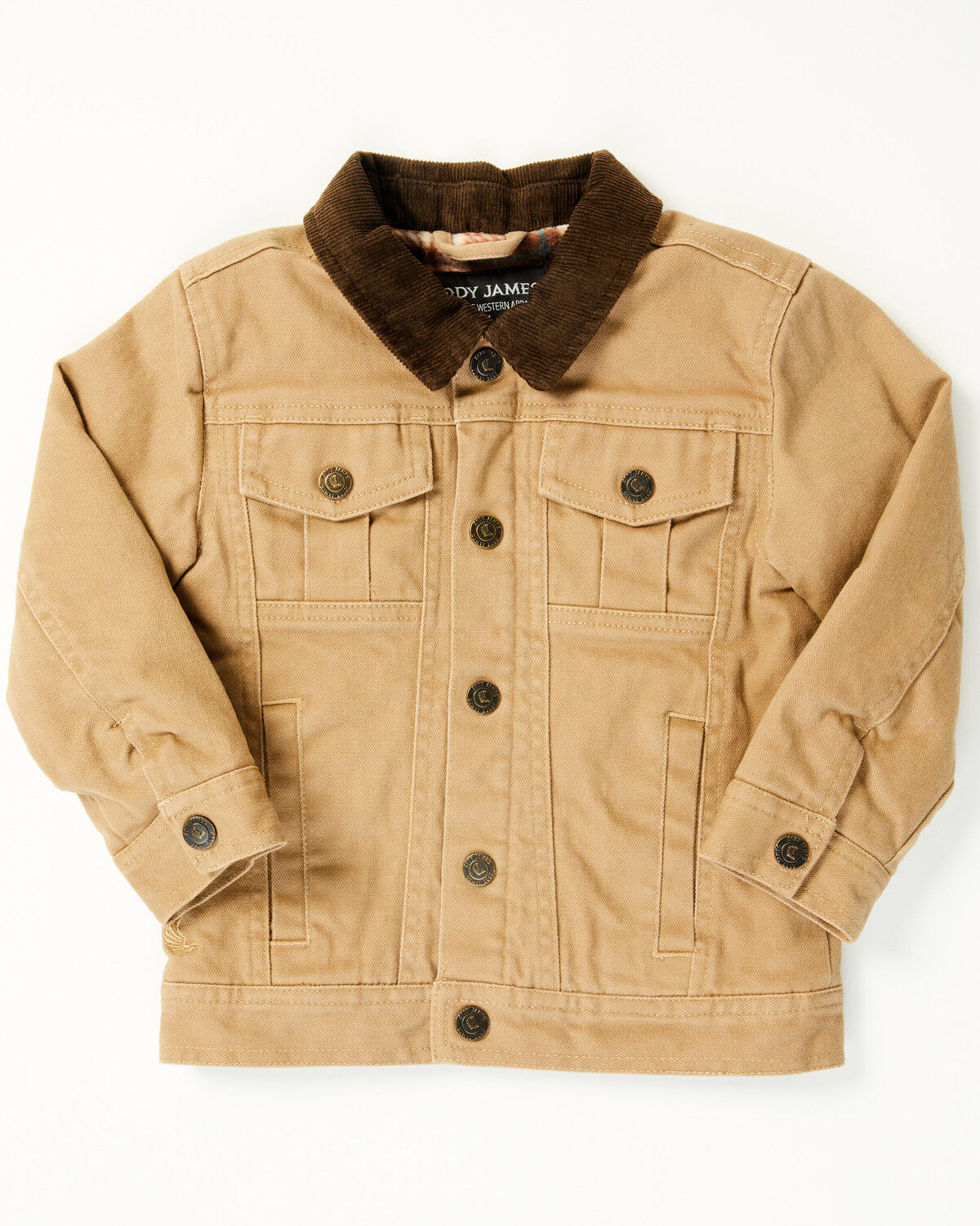 Cody James Toddler Boys' Ozark Washed Canvas Rancher Jacket